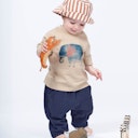 Vorschaubild Shirt kurzarm Safari Tiere