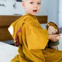 Vorschaubild Kinder Badeponcho mit Kapuze Löwe 1-6 J