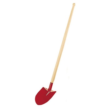 Hochwertiger langer Metall Kinder Spaten