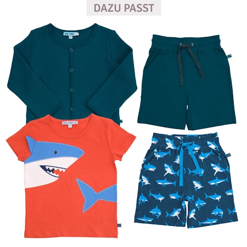 Hai Shirt kurzarm gestickt