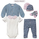 Vorschaubild Edler Ajour Kurzarmbody Blumenkragen