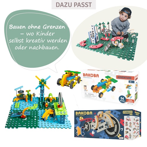 Schaumstoff Baumatte grün