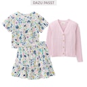 Vorschaubild T-Shirt Knotendetail tropische Blüten