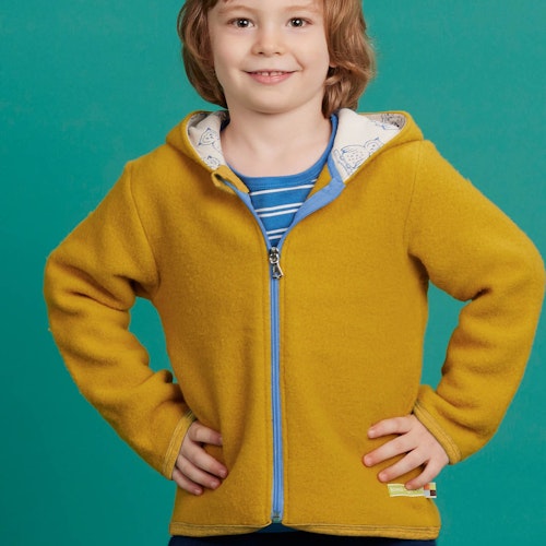 Kuschelige Jacke Baumwoll-Fleece