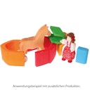 Vorschaubild Haus bunt zum Stecken, Stapeln und Spielen 5-tlg.
