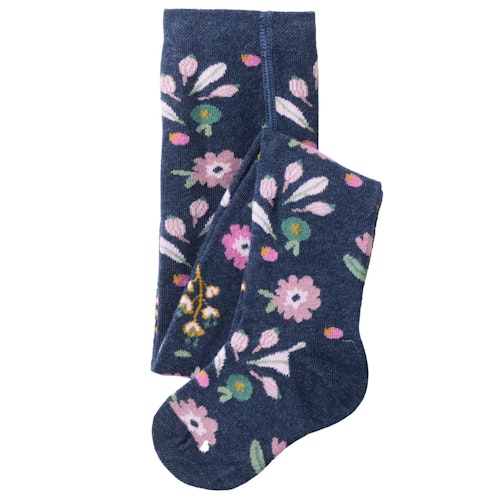 Strumpfhose Blumen