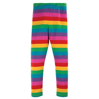 Leggings bunte Regenbogen Streifen