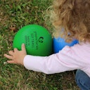 Vorschaubild Softball 16 cm grün für Kleinkinder oder Handballer