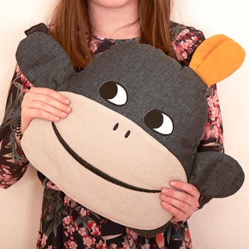 Kuschelkissen Affe 35 cm