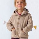 Vorschaubild Fleece-Jacke beige