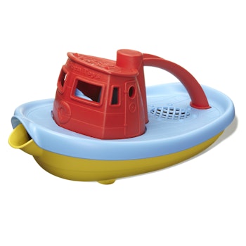 robustes Dampfschiff für Wasser- & Sandspiele