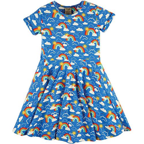 Kleid Frugi kurzarm Motiv