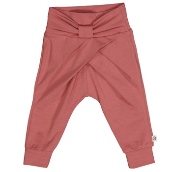 Edle Krabbelhose Schleife altrose