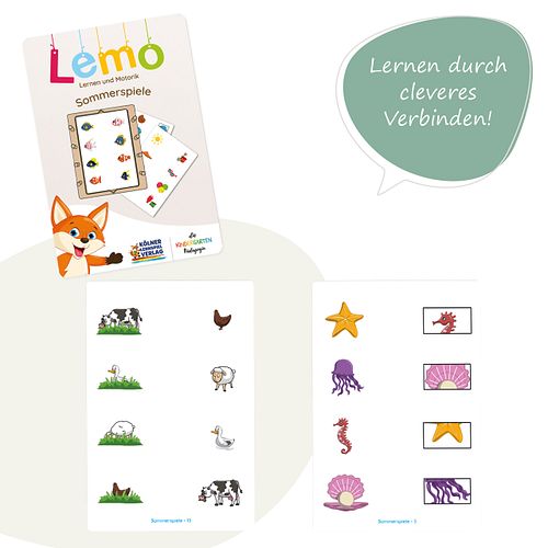 Lemo Kartensatz Sommerspiele ab 4 J.
