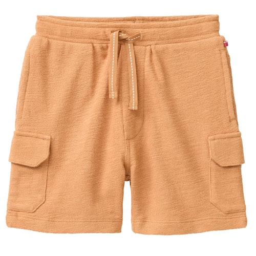 Hochwertige Bermuda Sweat Shorts karamell-braun