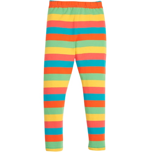 Leggings bunte Regenbogen Streifen