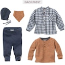 Vorschaubild Henley Langarmshirt Ringel