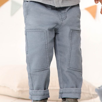 Robuste Twill-Stretch Hose helle Waschung