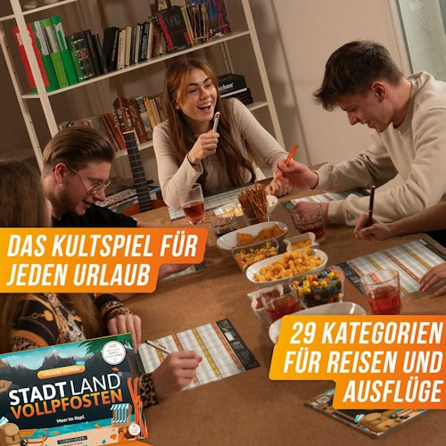 Stadt Land Vollpfosten- Urlaubs Edition A4 ab 9