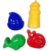 Sandformen buntes Set Leuchtturm