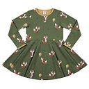 Vorschaubild Kleid Maxomorra langarm Motiv