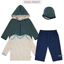 Vorschaubild Wendemütze Ringel