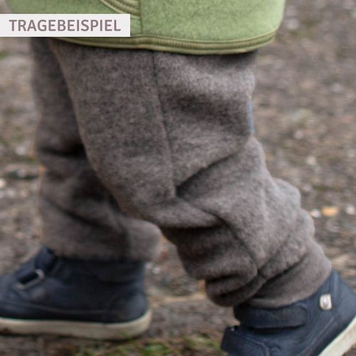 Woll Fleece Hose marine