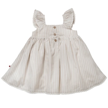 Elegantes Baby Kleid ärmellos weiß