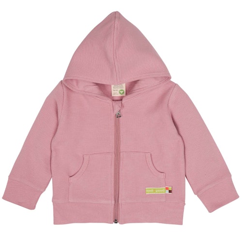 Kapuzen Sweatjacke strukturiert