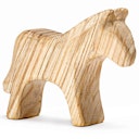 Vorschaubild Holztier unbehandelt Pferd für Kleinkinder 8,5 cm hoch