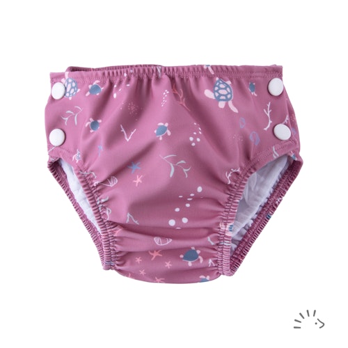 Schwimmwindel Wellen