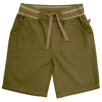 Leichte Webshorts dunkelblau
