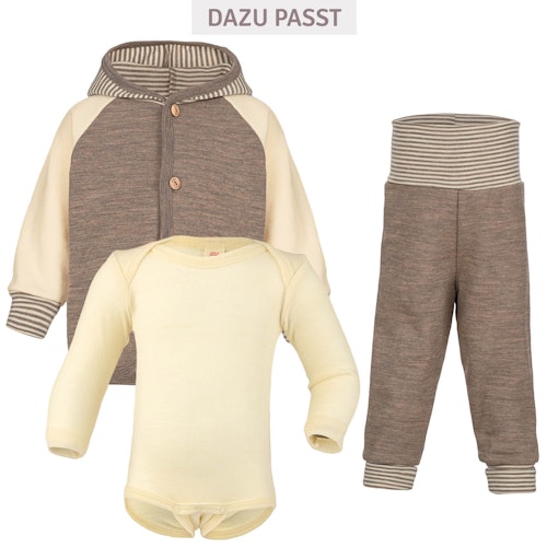 100% Wolle Body langarm