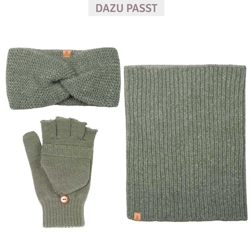 Damen Baby Alpakawolle Stirnband