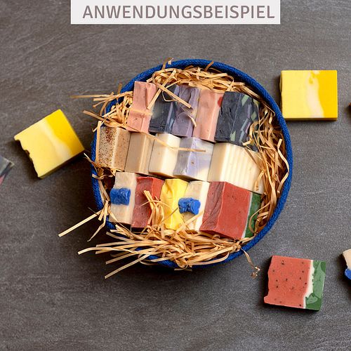 Konfetti Seife mit Rosengeranien und Mangoduft 100 g