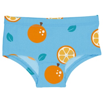 Hipster Orangen blau