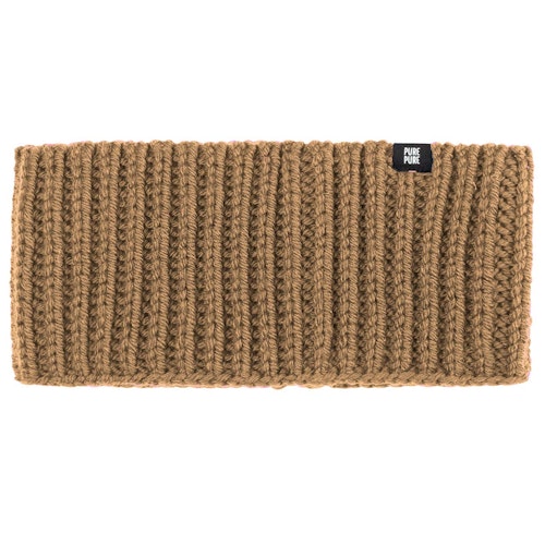 Woll Stirnband Erwachsene und Jugendlich beige