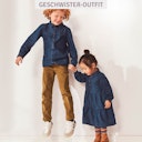 Vorschaubild Lockereres Jeans Kleid