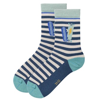 Kinder Socken Skateboards gestreift