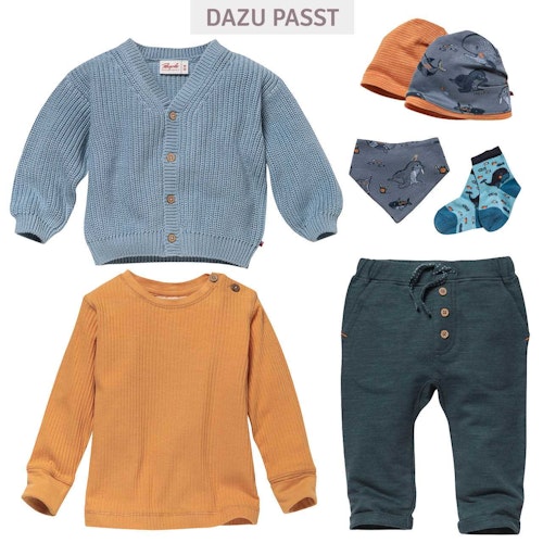 Edles Ripp Langarmshirt