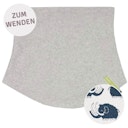 Vorschaubild Wende Schlauchschal Fleece grau melange