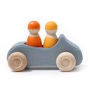 Vorschaubild Holzauto großes Cabrio mit 2 Männchen ab 1 Jahr