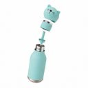 Vorschaubild Bestie Bottle Edelstahltrinkflasche mit Trinkhalm Katze 460 ml