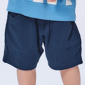 Musselin Kinder Shorts luftig karamell