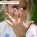 Vorschaubild Kinder Nagellack 3-er Set – Bonbon-Rosa, See-Grün, Pfirsich