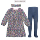 Vorschaubild Haarband bunte Blumenwiese Schleife