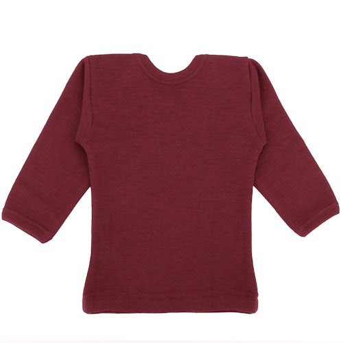 Wolle Seide Langarmshirt für Babys