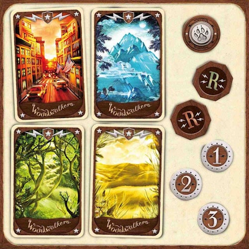 Woodwalkers The Duel Kartenspiel ab 9 Jahren