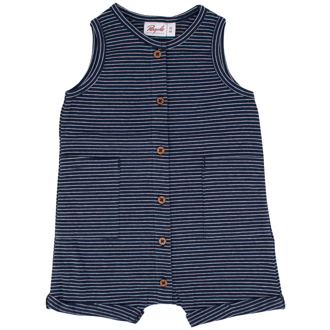 Strampler People Wear Organic ohne Arm