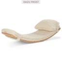 Vorschaubild Wobbel Teddy Kissen Original uni beige